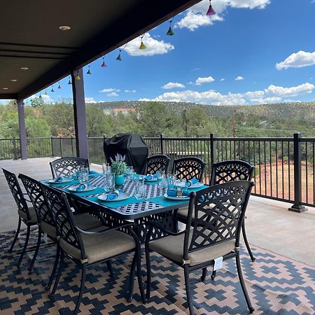 Close To Fresh Creek! Sleeps 12 ~ Amazing Views W/Serene Open Space ~ Hot Tub + Game Room ~ Trails Outside Sedona Exterior photo